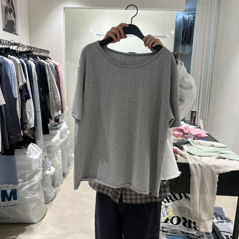 BROT韓國代購女士新品時尚熱賣休閑26春夏人氣推薦職業T恤BROTT恤圖色4