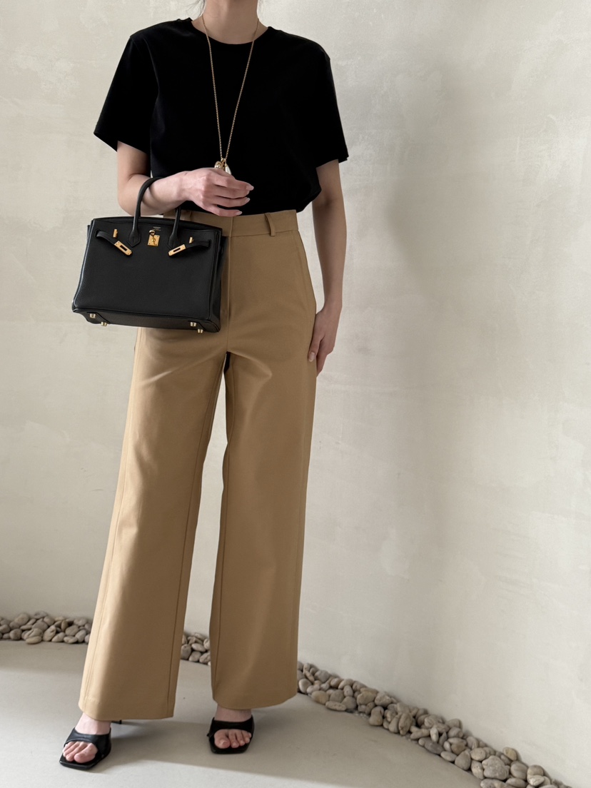 DEMAR韓國東大門代購女裝新款職業熱賣推薦26春夏休閑褲直筒褲DEMAR休閑褲