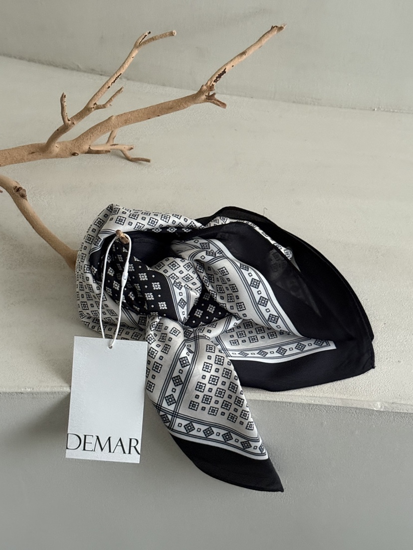 DEMAR韓國東大門代購女裝新品職業推薦時尚26春夏圍巾披肩DEMAR圍巾/披肩圖色2