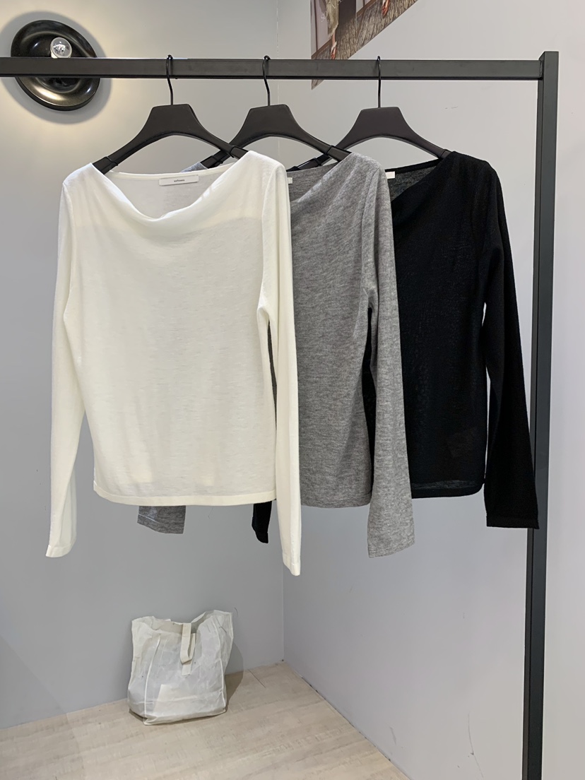 SOFTNESS韓國代購女裝新品26春夏休閑時尚推薦針織衫褶皺Softness/Cosmic針織衫