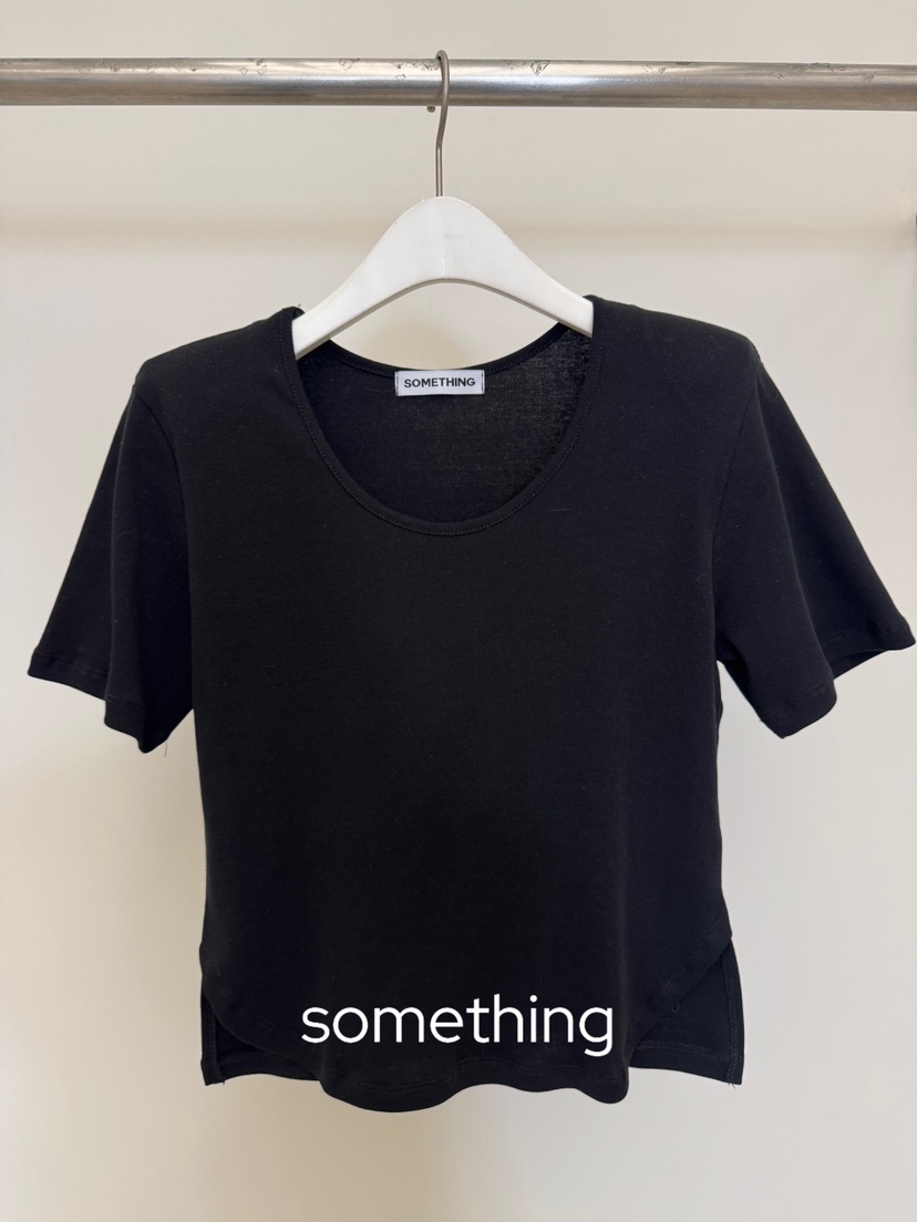 SOMETHING-L/FANCY韓國東大門直郵女士新品人氣休閑T恤SOMETHING-L/FANCYT恤圖色6