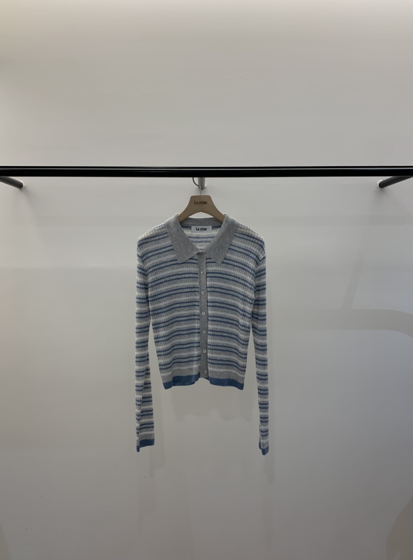 LA CREME韓國直郵實拍女裝新品熱賣推薦26春夏職業針織衫LA CREME針織衫圖色1