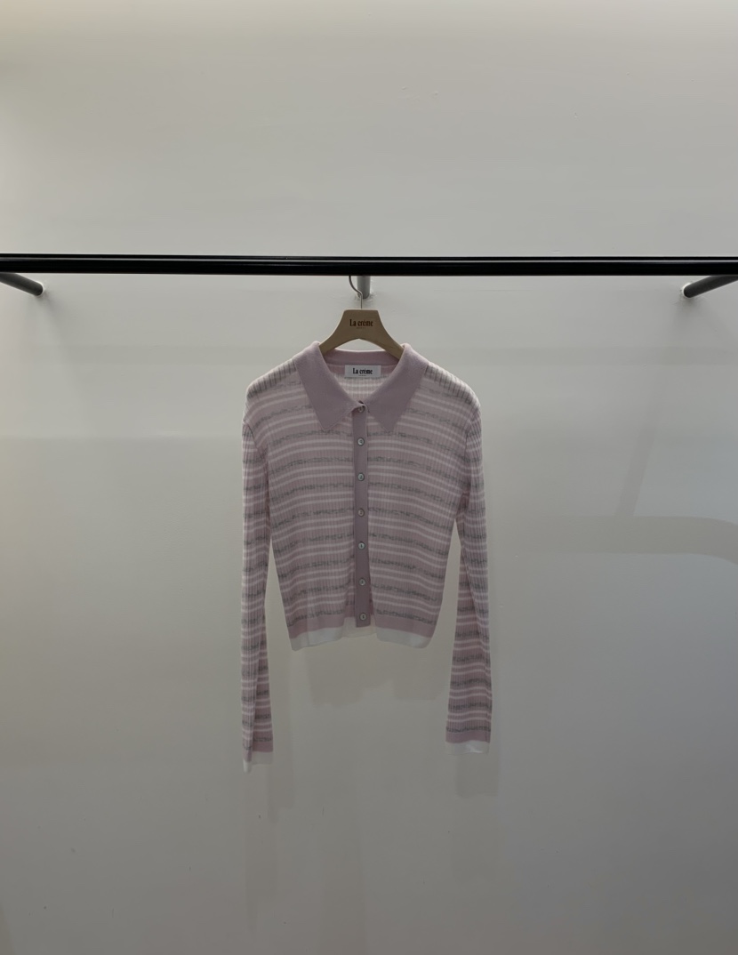LA CREME韓國直郵實拍女裝新品熱賣推薦26春夏職業針織衫LA CREME針織衫圖色2