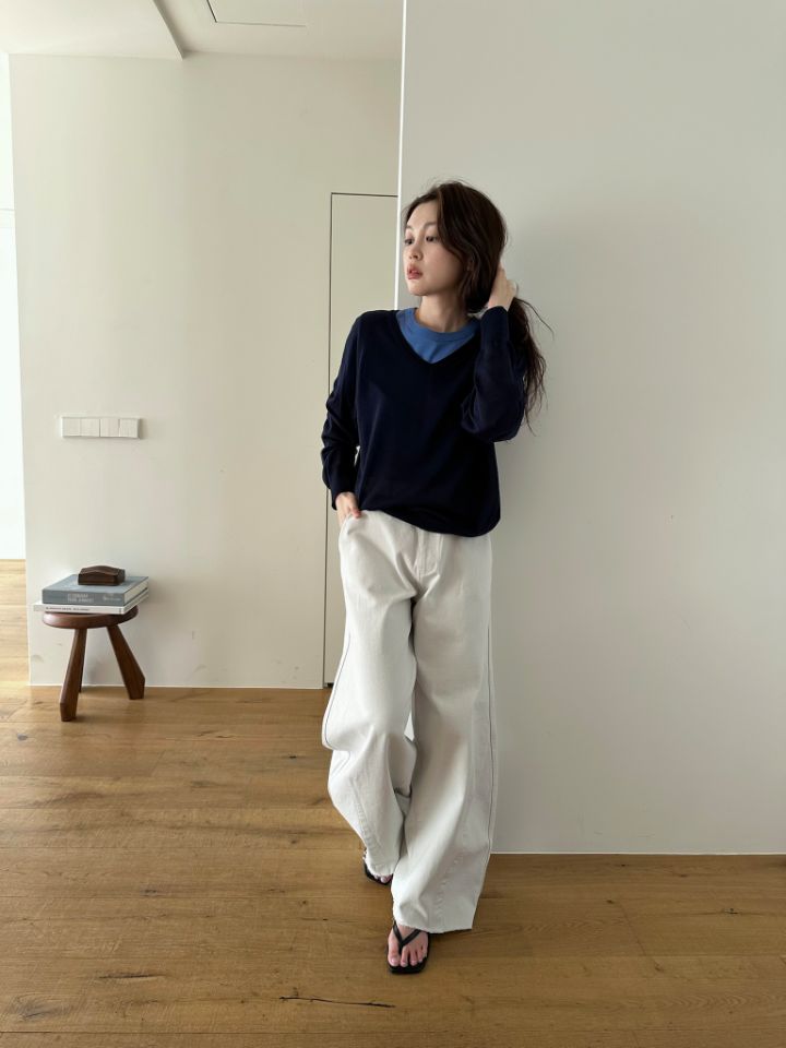 MARE韓國直郵實拍女裝新款人氣推薦職業休閑熱賣時尚休閑褲MARE休閑褲