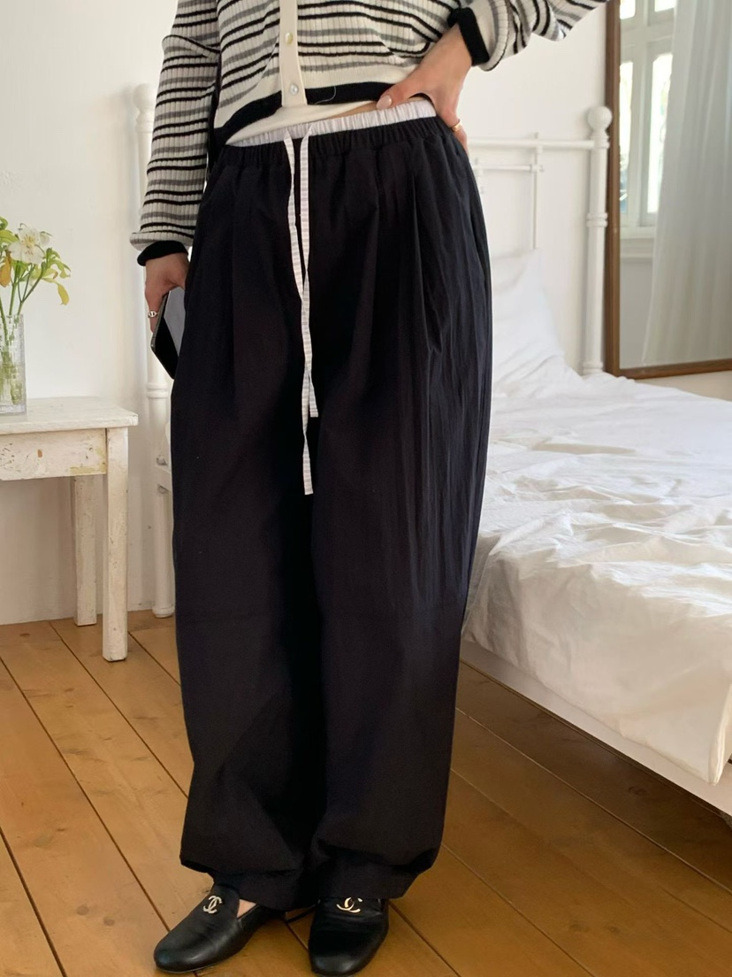 LA CREME韓國東大門代購女裝新品熱賣休閑人氣時尚休閑褲LA CREME休閑褲