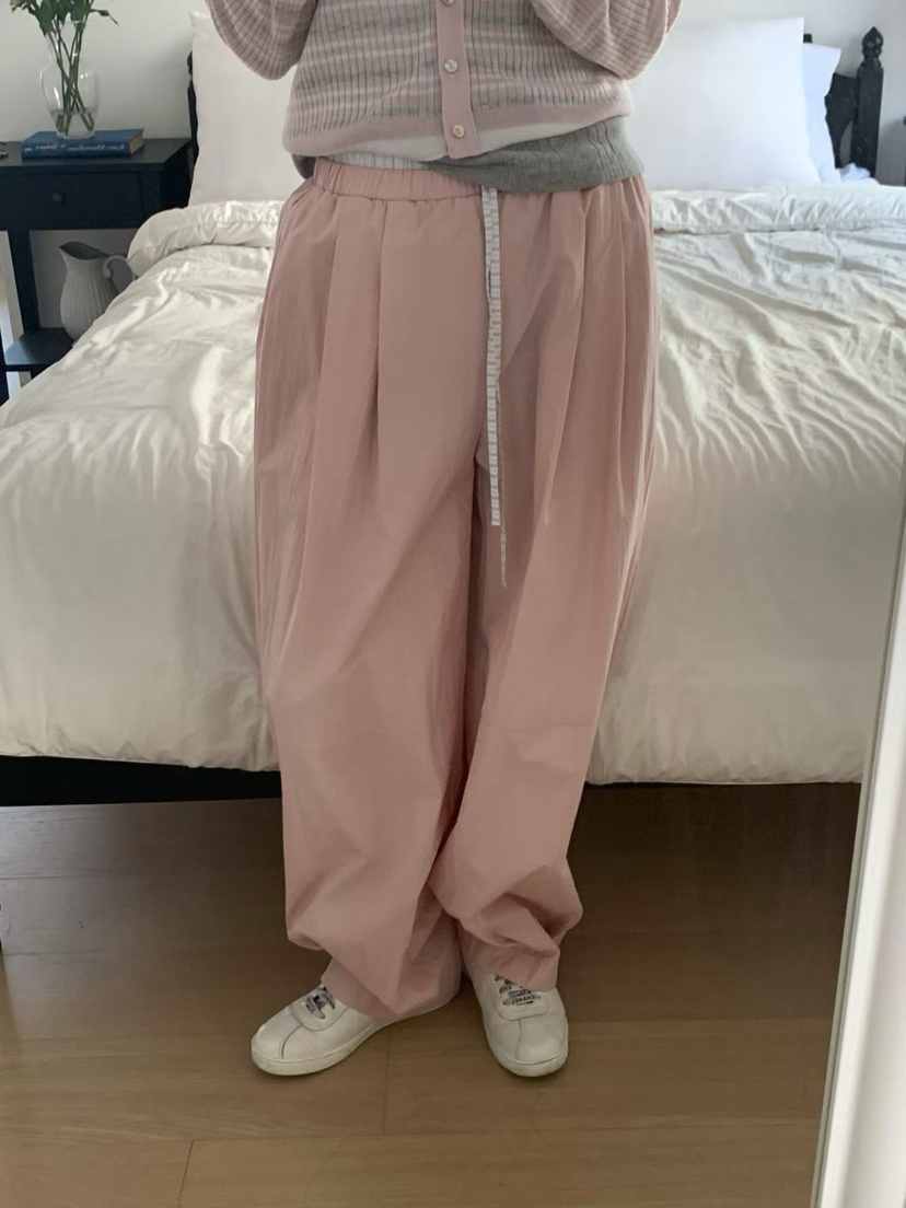 LA CREME韓國東大門代購女裝新品熱賣休閑人氣時尚休閑褲LA CREME休閑褲