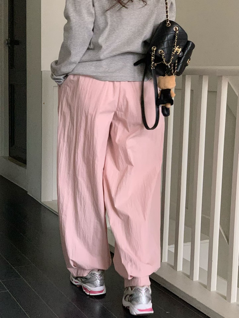 LA CREME韓國東大門代購女裝新品熱賣休閑人氣時尚休閑褲LA CREME休閑褲