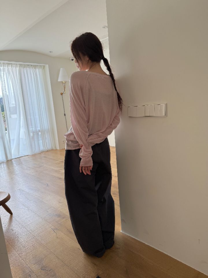 MARE韓國東大門直郵女裝新品推薦熱賣針織衫不含內搭絲綢MARE針織衫