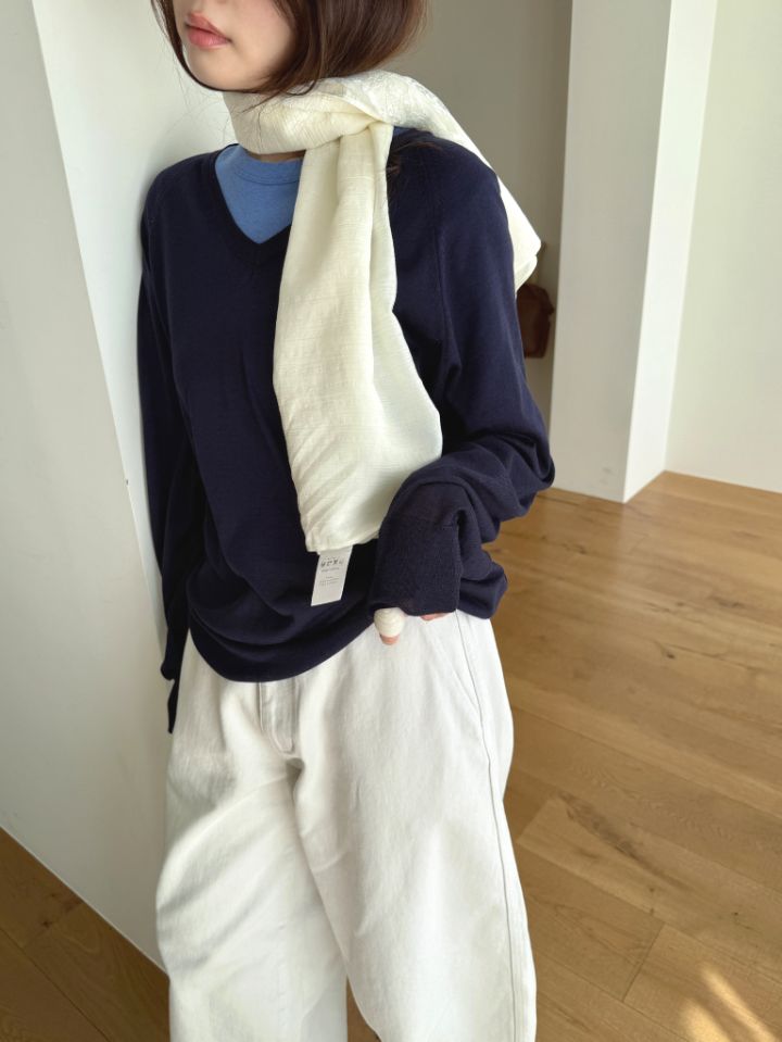 MARE韓國東大門直郵女裝新品推薦熱賣針織衫不含內搭絲綢MARE針織衫