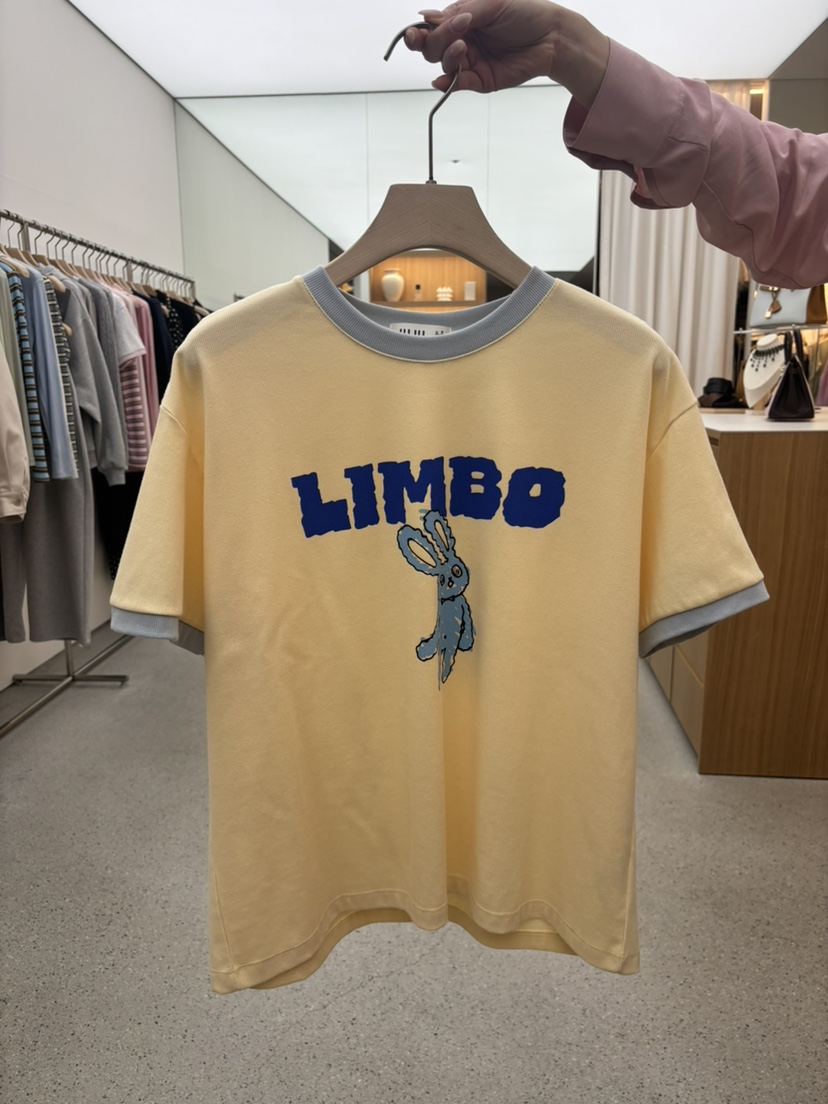 JUJU韓國代購女士新品休閑推薦熱賣職業26春夏人氣時尚T恤JUJUT恤圖色2