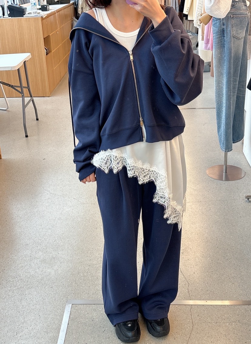 JUJU韓國東大門直郵女裝新品休閑推薦人氣衛衣連帽拉鏈衫JUJU衛衣