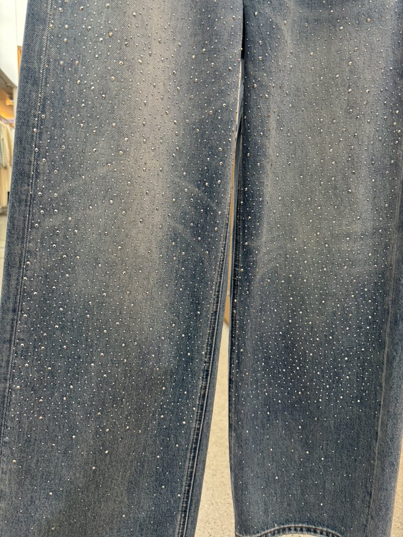 JUJU韓國代購女士新品時尚職業熱賣推薦26春夏人氣牛仔褲JUJU牛仔褲