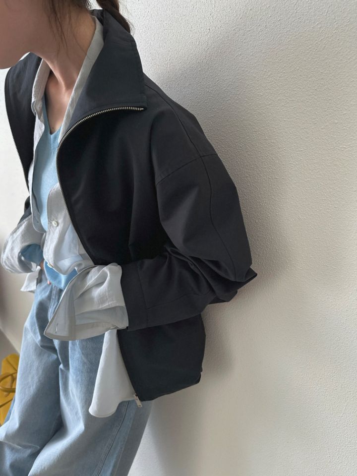 MARE韓國直郵實拍女裝新款26春夏職業推薦休閑時尚夾克高領MARE夾克