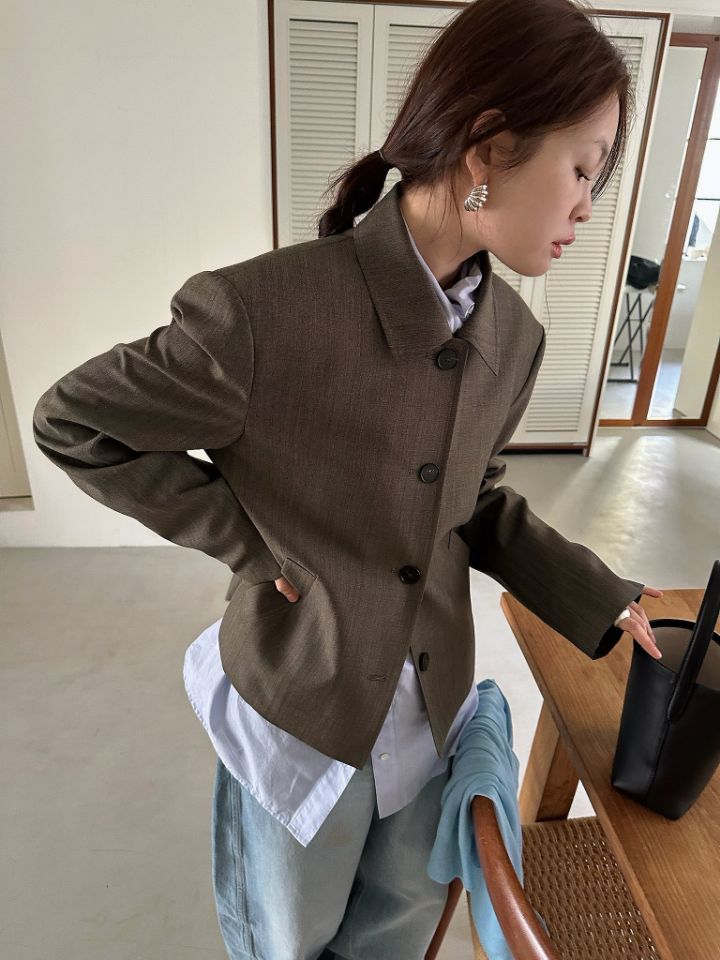 MARE韓國代購女士新品人氣時尚推薦熱賣休閑職業26春夏夾克MARE夾克