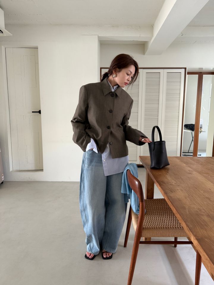 MARE韓國代購女士新品人氣時尚推薦熱賣休閑職業26春夏夾克MARE夾克