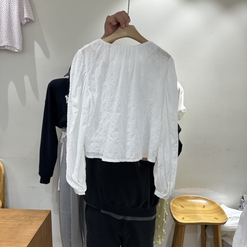 ASSEMBLY韓國直郵女裝新款時尚26春夏人氣職業襯衫蕾絲衫ASSEMBLY襯衫/蕾絲衫