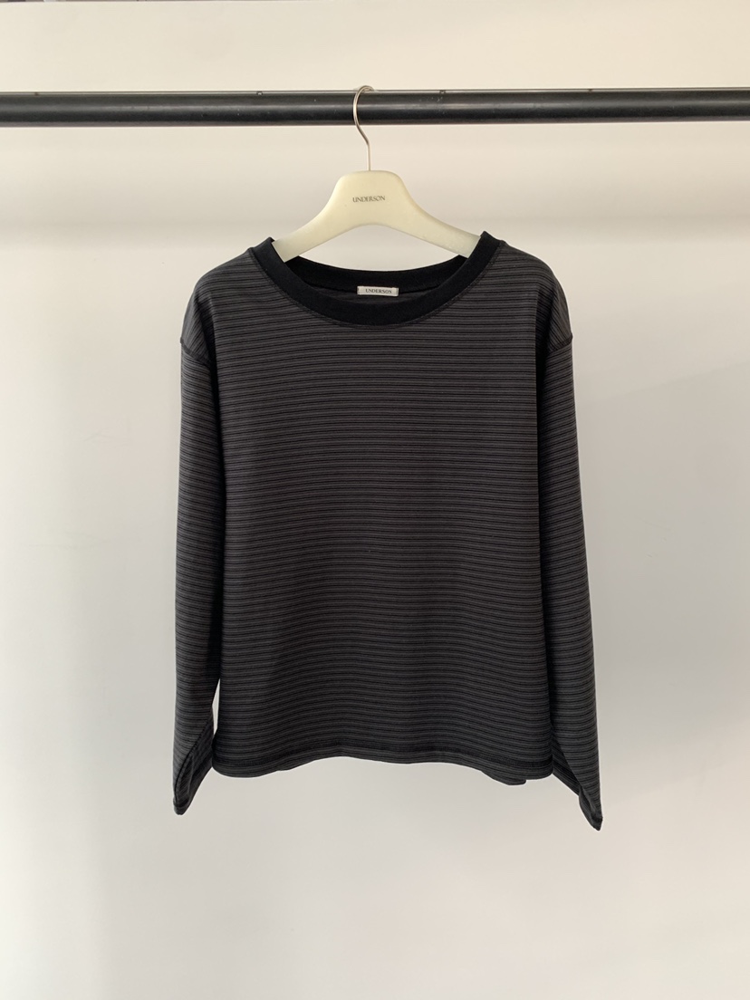 UNDERSON韓國直郵女裝新款熱賣休閑人氣26春夏推薦長袖T恤UNDERSON長袖T恤圖色2