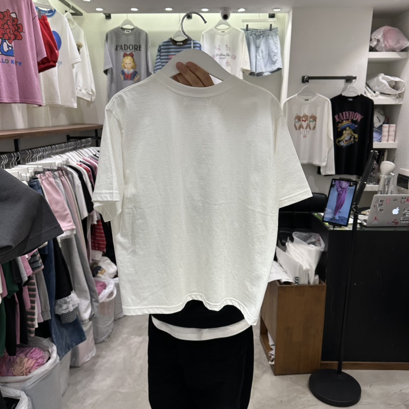 EVE韓國東大門直郵女士新品職業休閑時尚推薦熱賣人氣T恤EVET恤