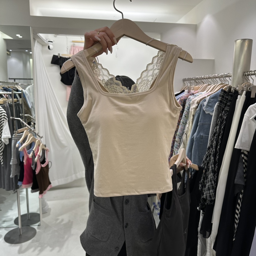 AHOY韓國直郵實拍女裝新款26春夏休閑熱賣時尚推薦吊帶背心AHOY吊帶/背心圖色2