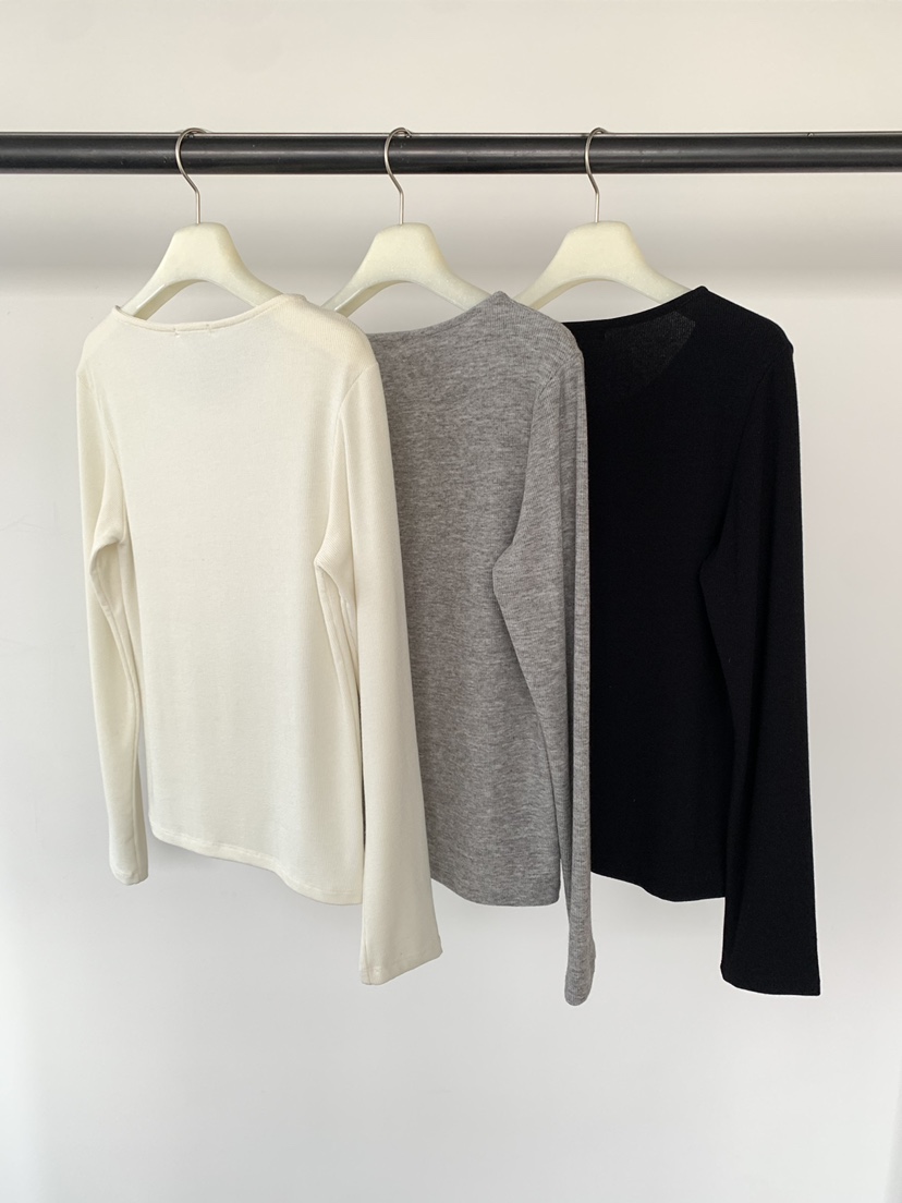 UNDERSON韓國直郵實拍女士新款熱賣推薦休閑人氣26春夏長袖T恤UNDERSON長袖T恤