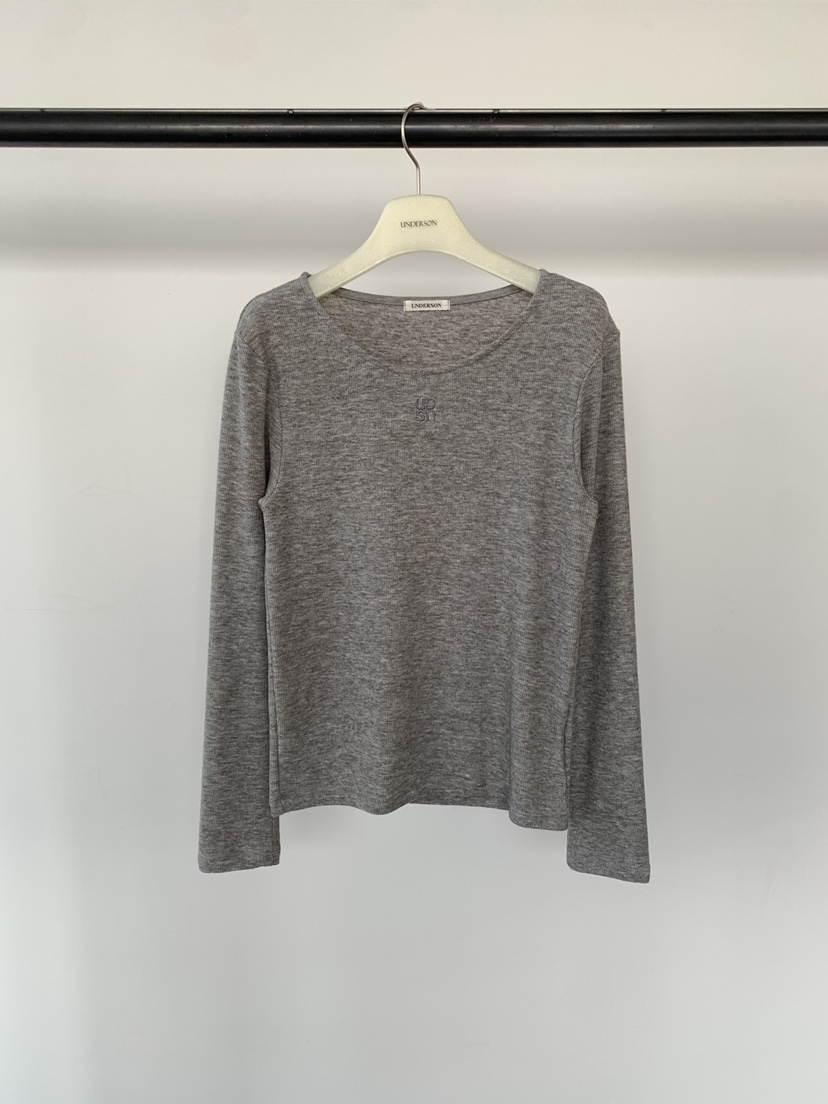 UNDERSON韓國直郵實拍女士新款熱賣推薦休閑人氣26春夏長袖T恤UNDERSON長袖T恤圖色2