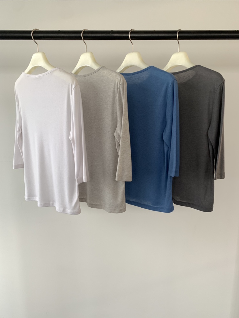 UNDERSON韓國東大門代購女裝新品職業推薦休閑時尚長袖T恤UNDERSON長袖T恤