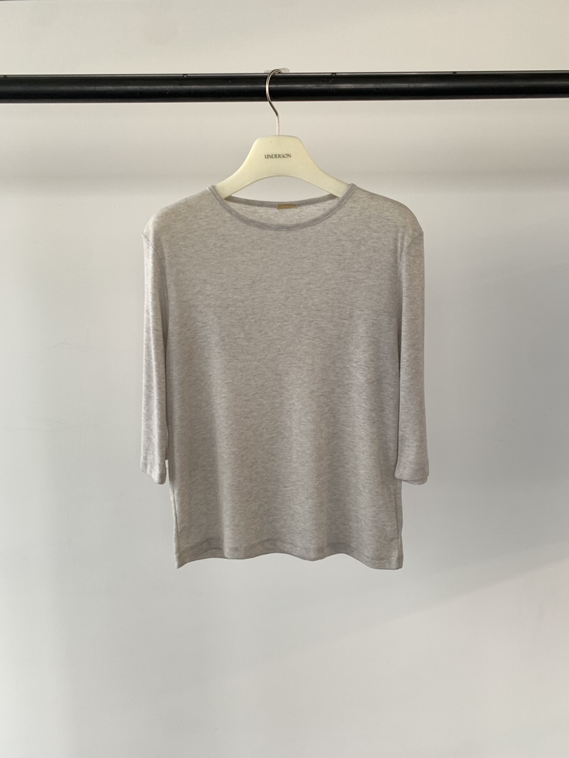 UNDERSON韓國東大門代購女裝新品職業推薦休閑時尚長袖T恤UNDERSON長袖T恤圖色2