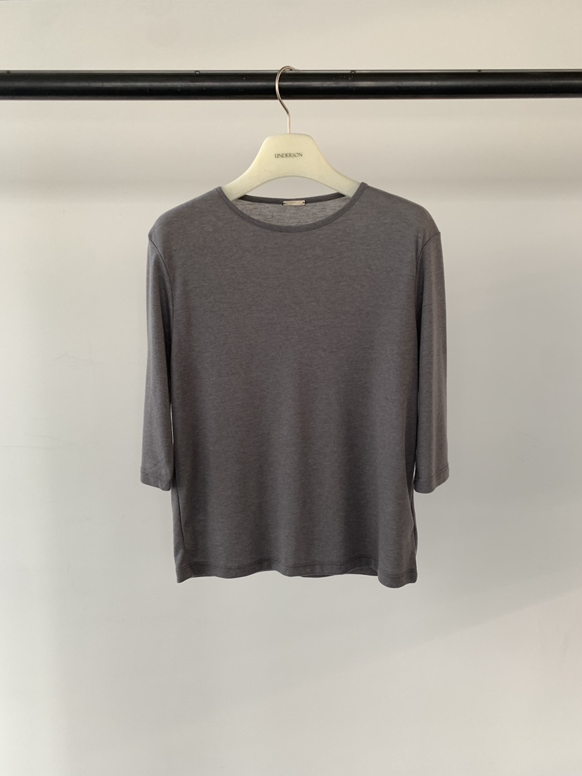 UNDERSON韓國東大門代購女裝新品職業推薦休閑時尚長袖T恤UNDERSON長袖T恤圖色4