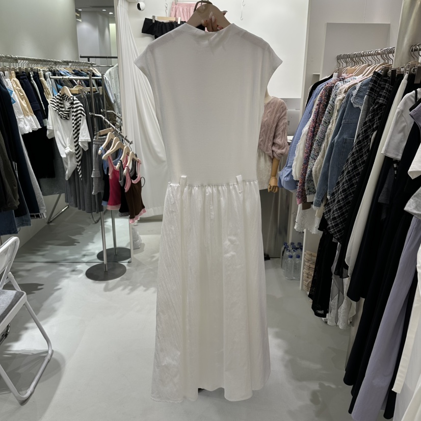 AHOY韓國直郵女裝新款推薦休閑時尚職業連衣裙含腰帶高領AHOY連衣裙