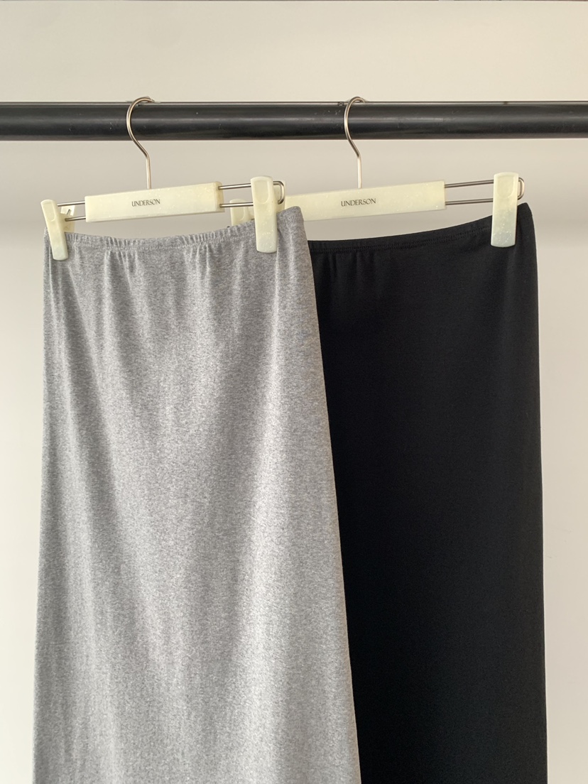 UNDERSON韓國東大門代購女裝新款熱賣休閑人氣職業26春夏長裙UNDERSON長裙