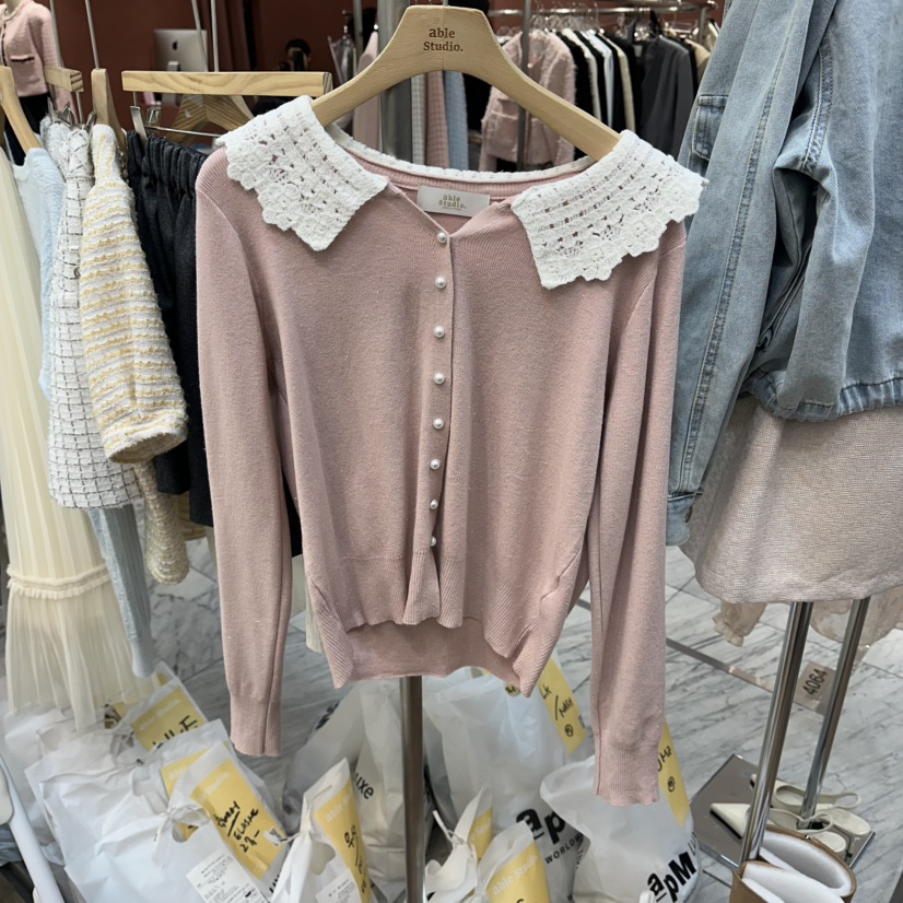 ABLESTUDIO韓國東大門代購女裝新品時尚人氣職業推薦針織衫ABLESTUDIO針織衫圖色1