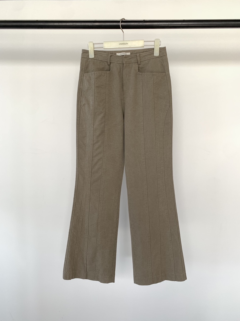 UNDERSON韓國東大門代購女裝新品26春夏推薦人氣熱賣休閑褲UNDERSON休閑褲圖色1