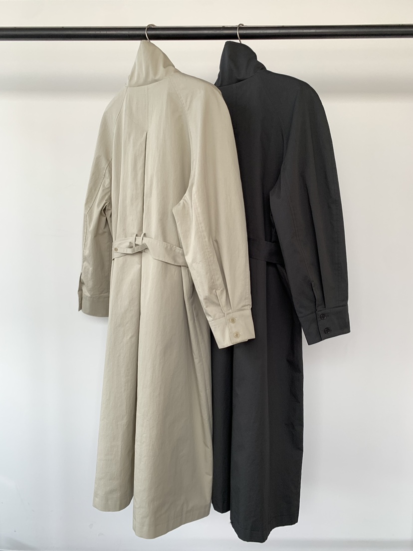 UNDERSON韓國直郵女裝新品職業休閑熱賣26春夏長款風衣含腰帶UNDERSON長款風衣