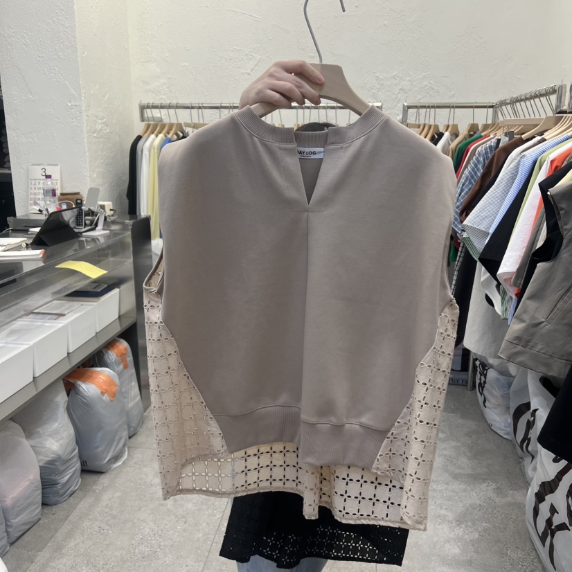 DA YLOG韓國東大門代購女裝新品推薦休閑熱賣人氣吊帶背心DA YLOG吊帶/背心圖色1