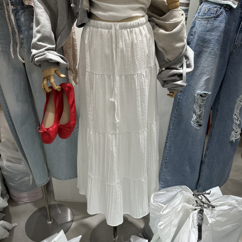 BAIE.38韓國代購女裝新款熱賣職業26春夏時尚推薦休閑長裙BAIE.38長裙圖色1