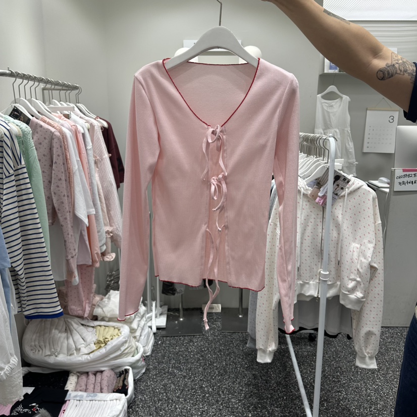 VINTAGE 888韓國東大門直郵女士新款職業熱賣針織衫開衫VINTAGE888/TRIPLE EIGHT針織衫圖色1