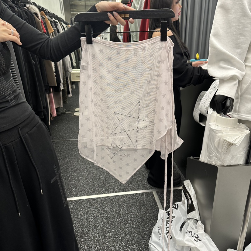 NUEUN韓國代購女士新品熱賣人氣職業26春夏休閑短裙裹身裙NUEUN/SEEOT短裙圖色1