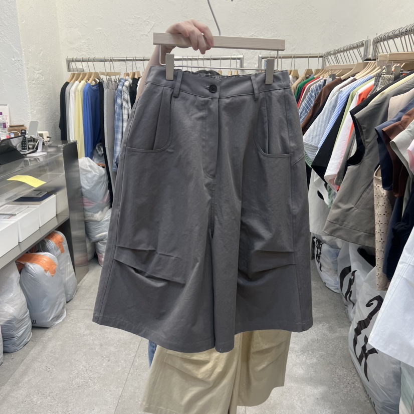 DA YLOG韓國直郵實拍女士新款時尚人氣休閑職業推薦短褲棉DA YLOG短褲圖色2