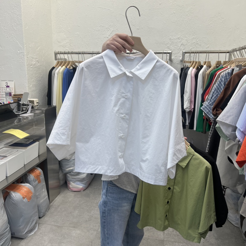 DA YLOG韓國直郵女士新品休閑時尚推薦熱賣職業襯衫蕾絲衫DA YLOG襯衫/蕾絲衫圖色2