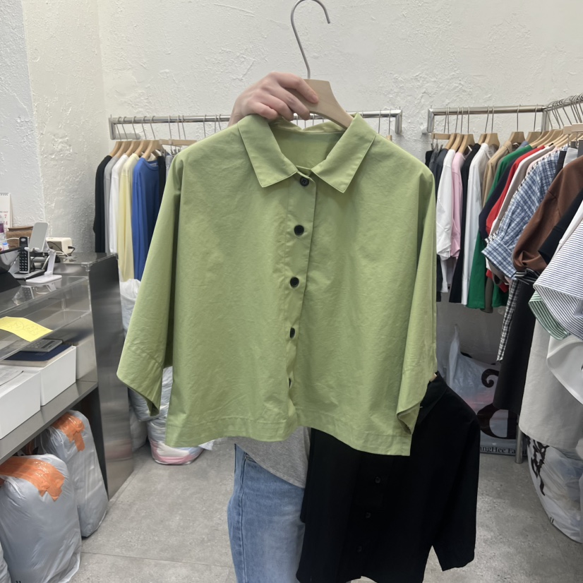 DA YLOG韓國直郵女士新品休閑時尚推薦熱賣職業襯衫蕾絲衫DA YLOG襯衫/蕾絲衫圖色3