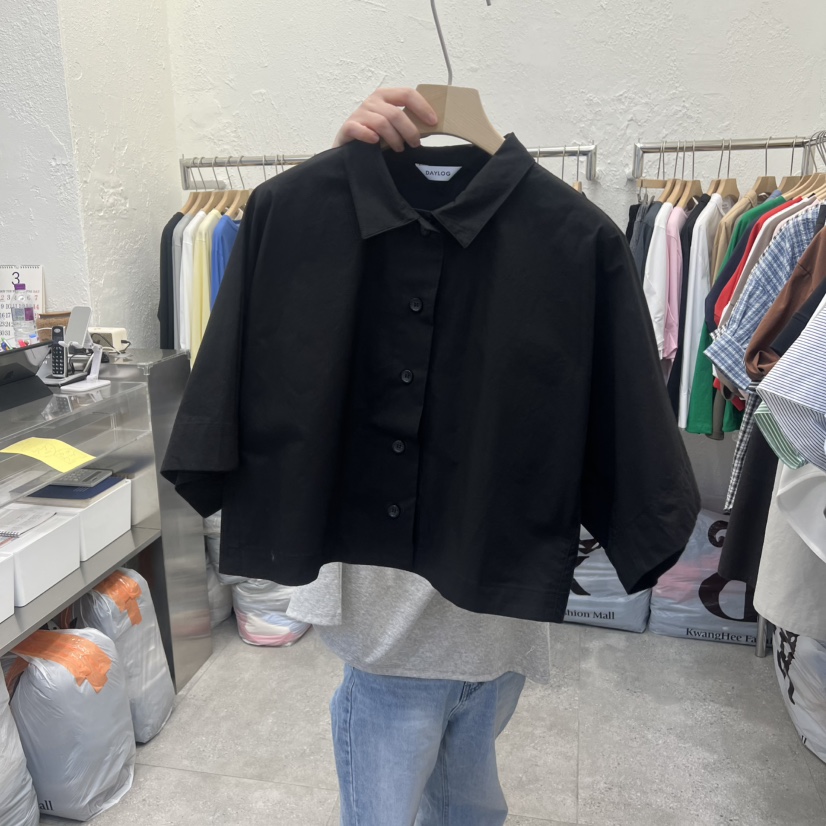 DA YLOG韓國直郵女士新品休閑時尚推薦熱賣職業襯衫蕾絲衫DA YLOG襯衫/蕾絲衫圖色4