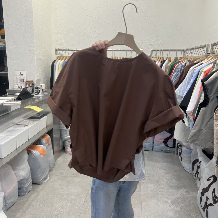 DA YLOG韓國直郵實拍女裝新品時尚熱賣推薦26春夏襯衫蕾絲衫DA YLOG襯衫/蕾絲衫圖色3