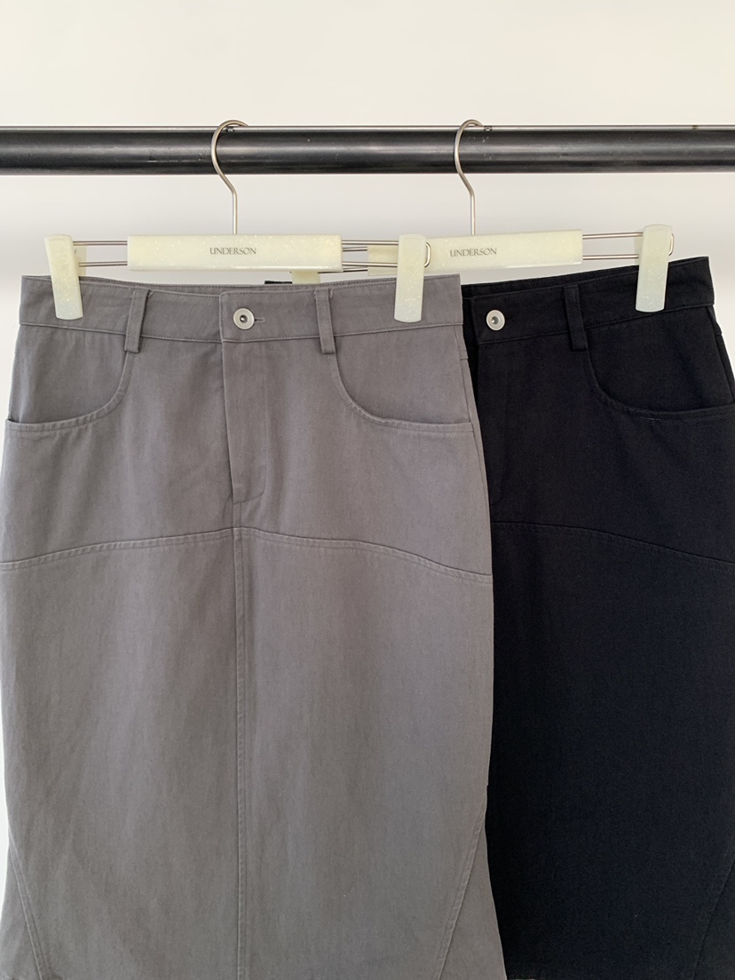 UNDERSON韓國東大門代購女士新款推薦休閑人氣半身裙中短裙UNDERSON半身裙/中短裙