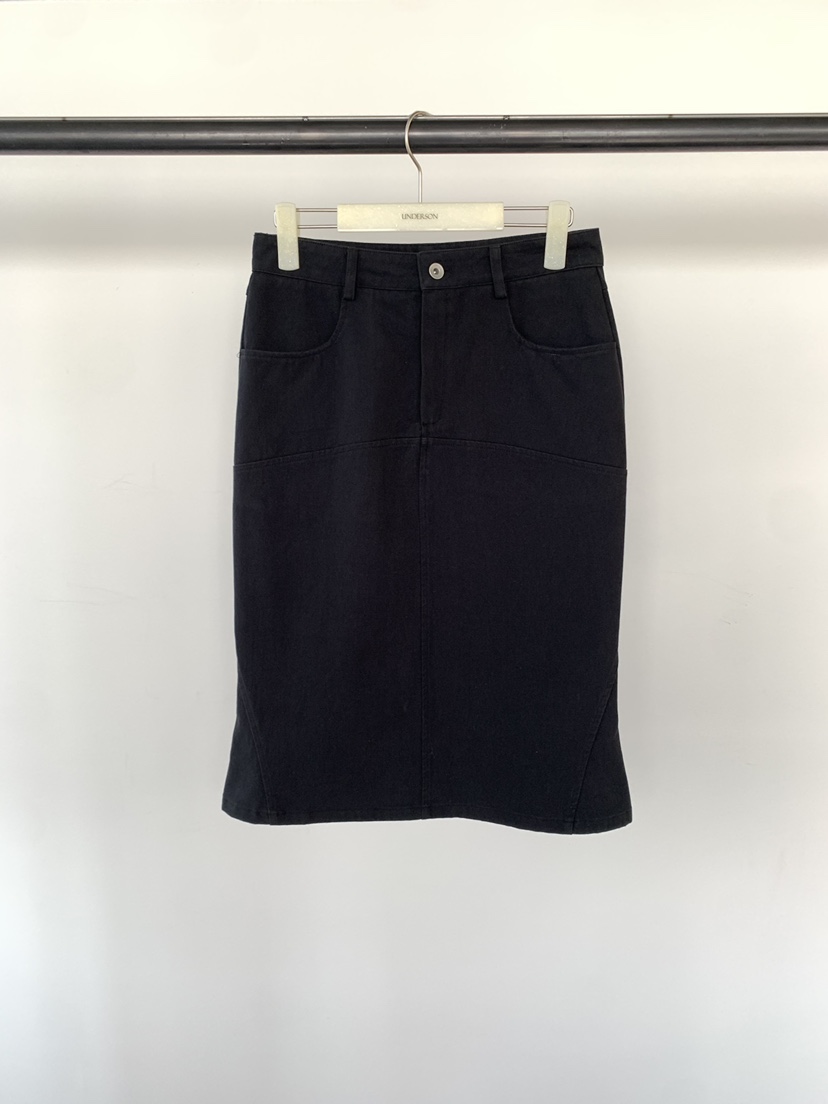 UNDERSON韓國東大門代購女士新款推薦休閑人氣半身裙中短裙UNDERSON半身裙/中短裙圖色2
