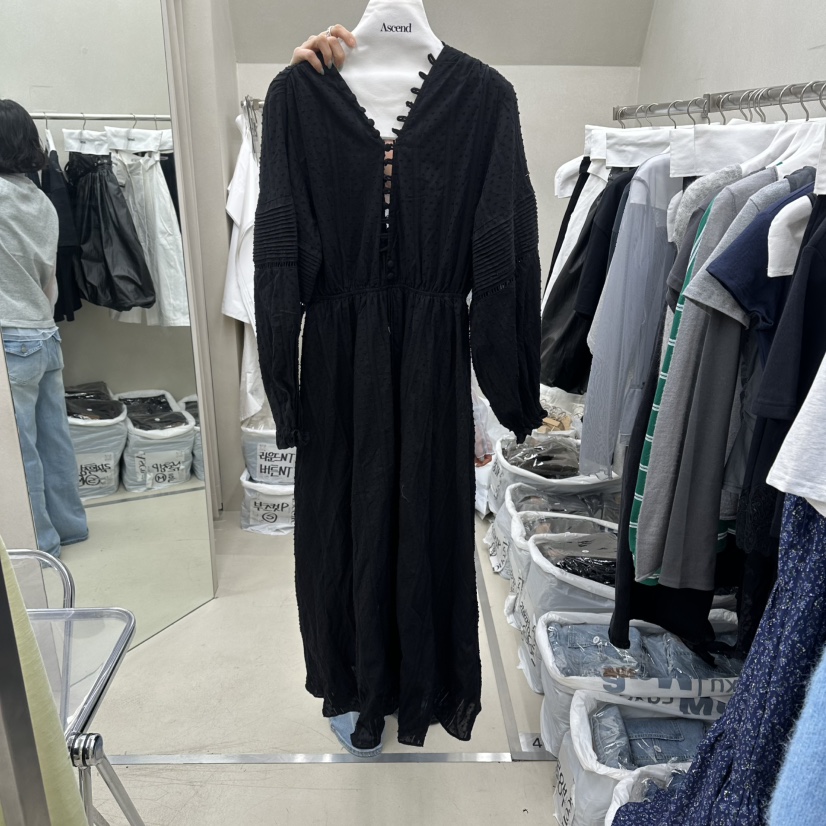 ASCEND韓國東大門直郵女士新款26春夏推薦時尚人氣連衣裙ASCEND連衣裙圖色2