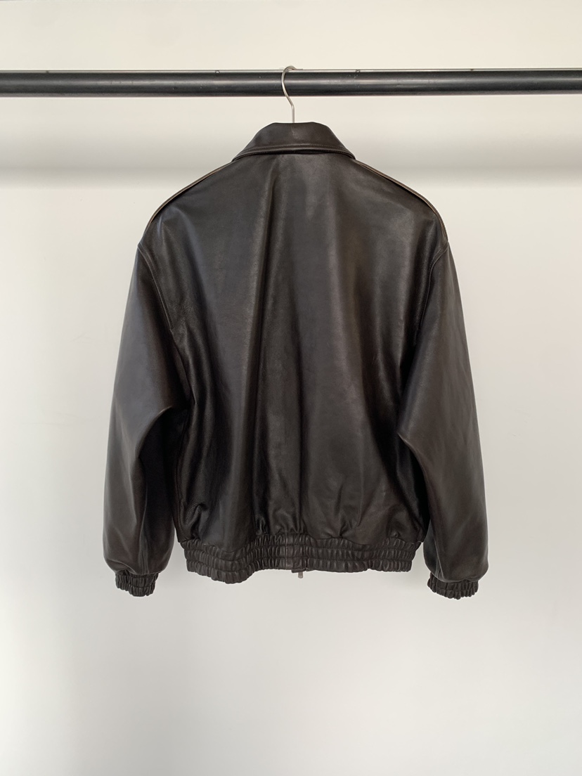 UNDERSON韓國直郵女裝新款人氣職業熱賣時尚休閑26春夏皮衣UNDERSON皮衣