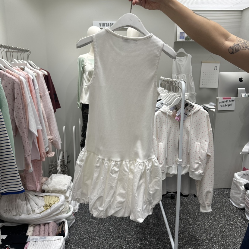 VINTAGE 888韓國代購女士新品職業人氣時尚26春夏連衣裙VINTAGE888/TRIPLE EIGHT連衣裙