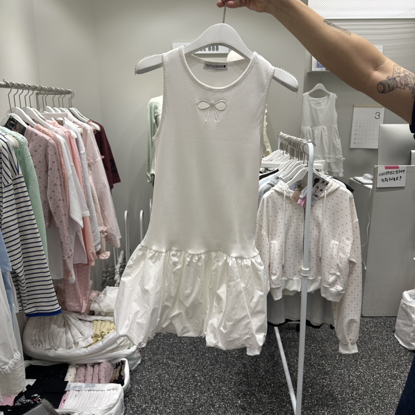 VINTAGE 888韓國代購女士新品職業人氣時尚26春夏連衣裙VINTAGE888/TRIPLE EIGHT連衣裙圖色1