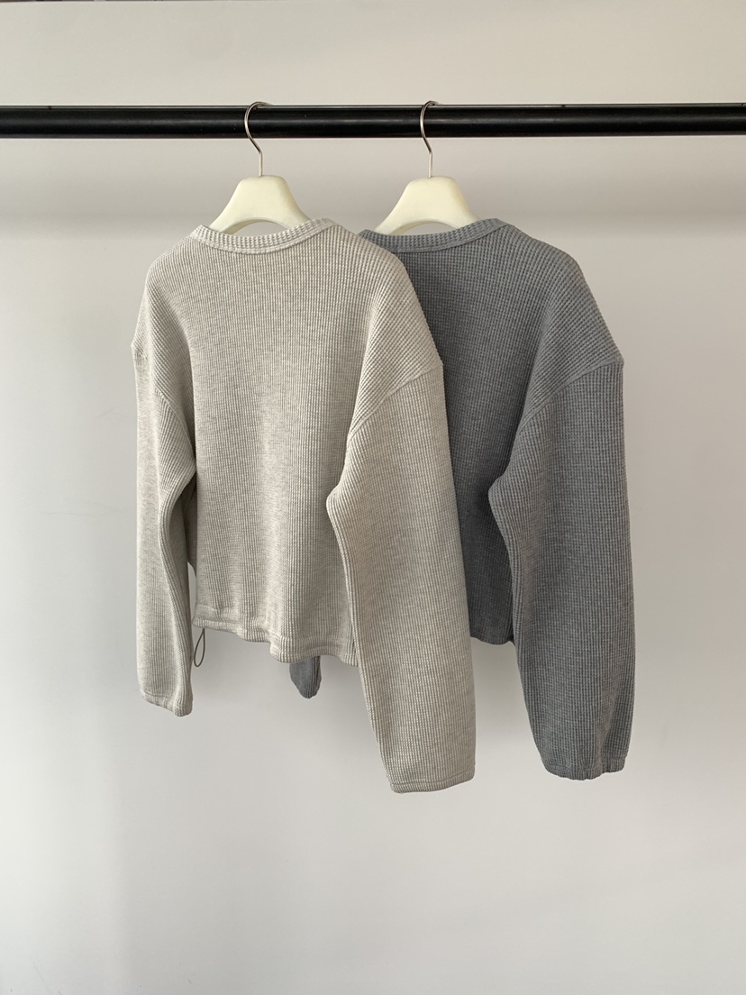 UNDERSON韓國直郵女士新品熱賣職業人氣休閑時尚26春夏長袖T恤UNDERSON長袖T恤