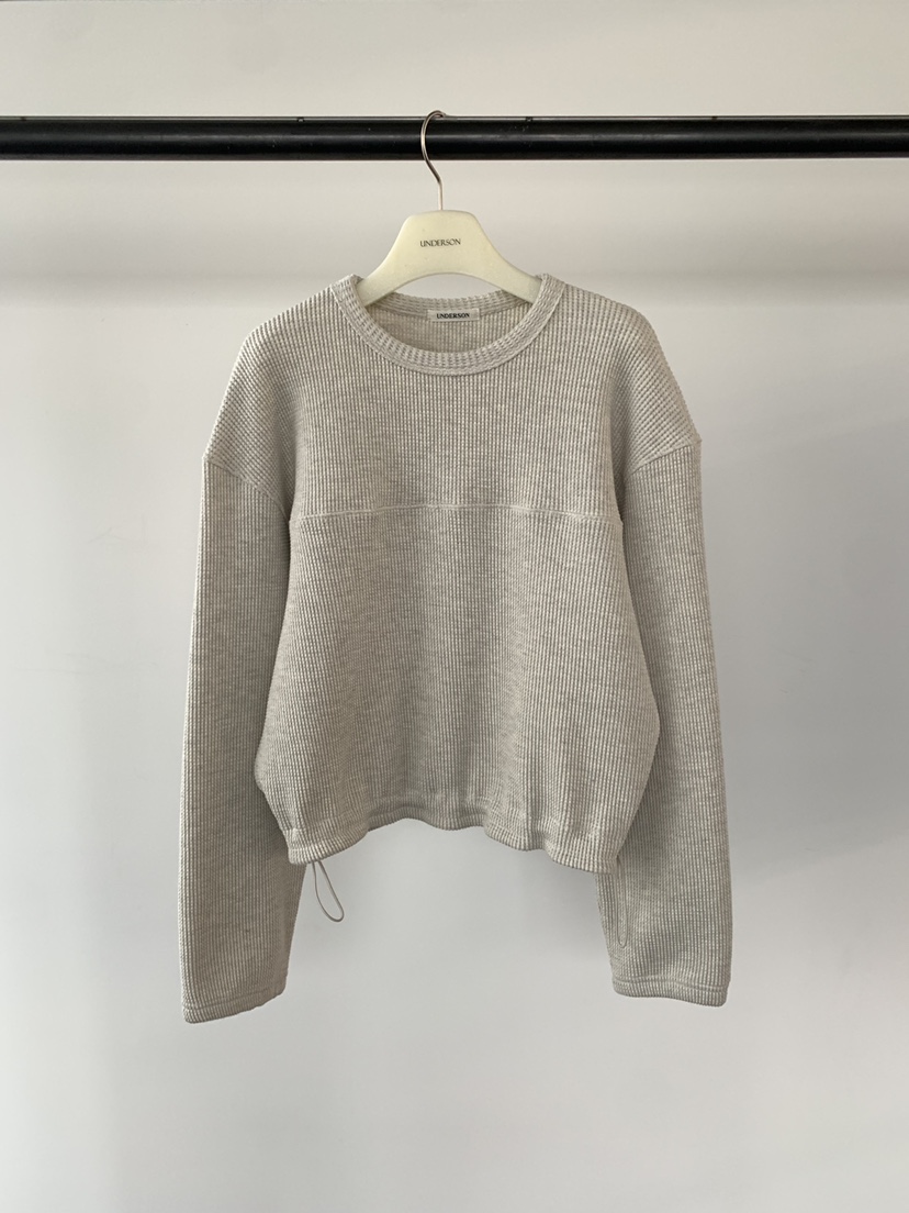 UNDERSON韓國直郵女士新品熱賣職業人氣休閑時尚26春夏長袖T恤UNDERSON長袖T恤圖色1